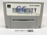 SK1671 Final Fantasy 5 V SNES Super Famicom Japan
