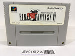 SK1673 Final Fantasy VI 6 SNES Super Famicom Japan