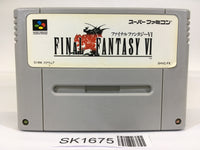 SK1675 Final Fantasy VI 6 SNES Super Famicom Japan