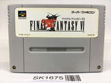 SK1675 Final Fantasy VI 6 SNES Super Famicom Japan