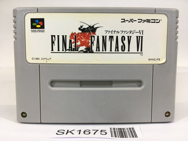 SK1675 Final Fantasy VI 6 SNES Super Famicom Japan