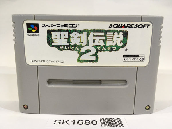 SK1680 Seiken Densetsu 2 Secret of Mana SNES Super Famicom Japan