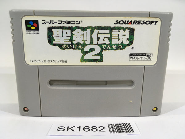 SK1682 Seiken Densetsu 2 Secret of Mana SNES Super Famicom Japan