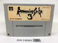 SK1690 Romancing Sa Ga 3 SNES Super Famicom Japan