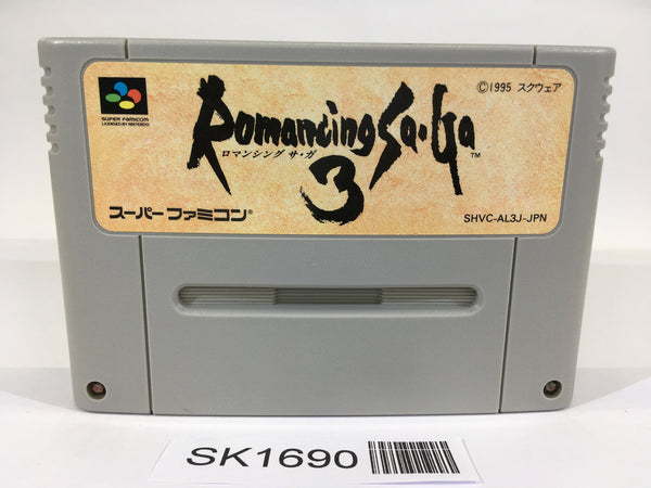 SK1690 Romancing Sa Ga 3 SNES Super Famicom Japan