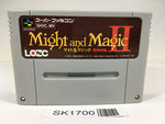 SK1700 Might and Magic Book 2 SNES Super Famicom Japan