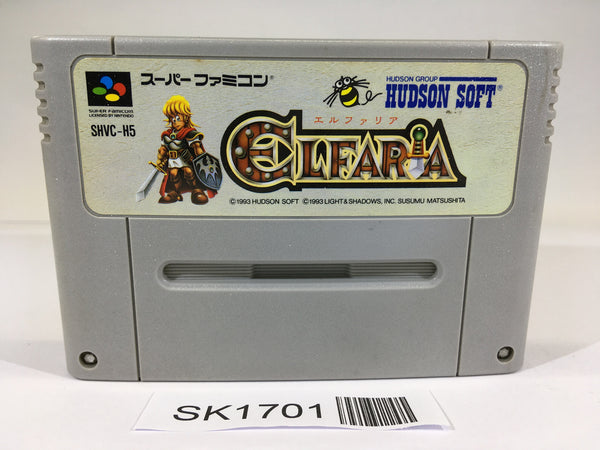 SK1701 Elfaria A Fantastic Theater SNES Super Famicom Japan
