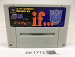SK1712 Shin Megami Tensei if... SNES Super Famicom Japan