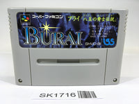 SK1716 Burai SNES Super Famicom Japan