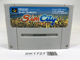 SK1727 Sim City SNES Super Famicom Japan
