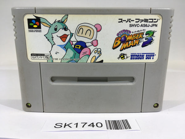 SK1740 Super Bomberman 3 SNES Super Famicom Japan