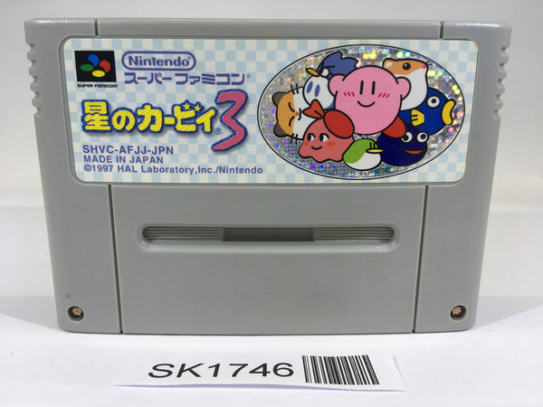 SK1746 Kirby 3 Kirby's Dream Land 3 SNES Super Famicom Japan