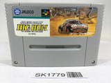 SK1779 Big Run The Supreme 4WD Challenge SNES Super Famicom Japan