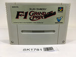 SK1781 F1 Grand Prix Racing SNES Super Famicom Japan