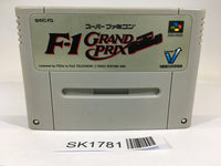 SK1781 F1 Grand Prix Racing SNES Super Famicom Japan