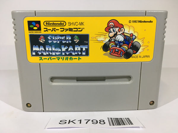 SK1798 Super Mario Kart SNES Super Famicom Japan