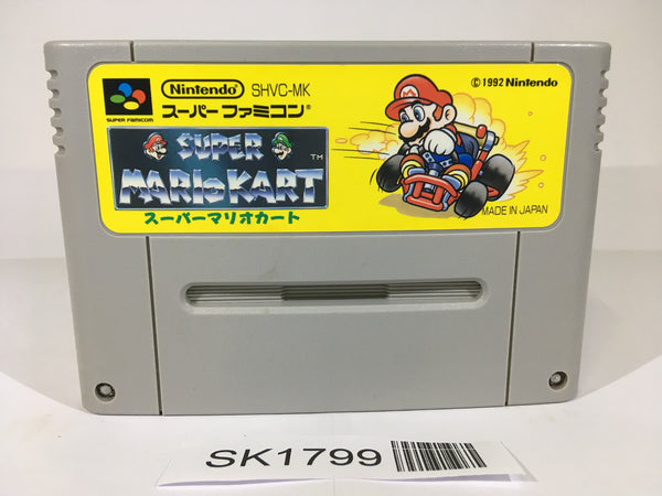 SK1799 Super Mario Kart SNES Super Famicom Japan