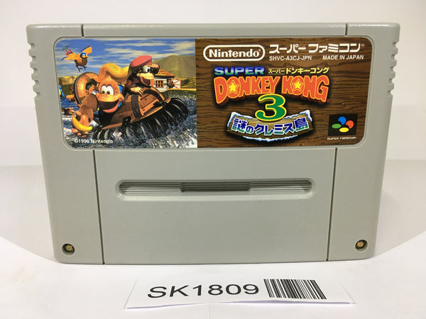 SK1809 Super Donkey Kong Country 3 SNES Super Famicom Japan