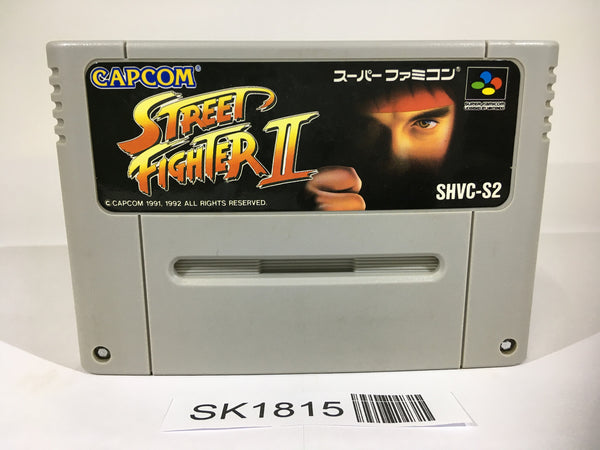 SK1815 Street Fighter II 2 SNES Super Famicom Japan