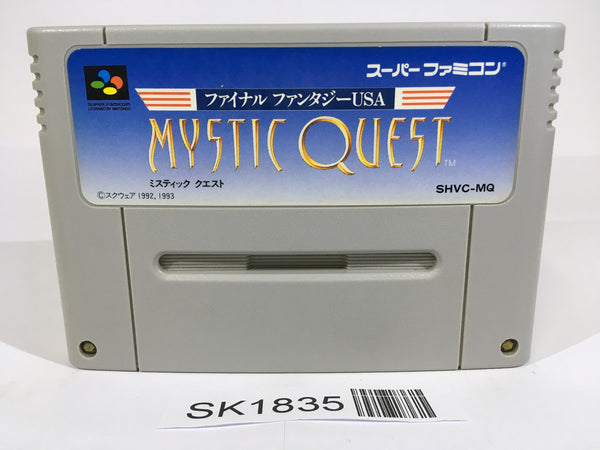 SK1835 Final Fantasy USA Mystic Quest SNES Super Famicom Japan