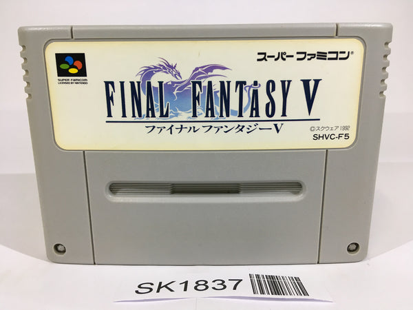 SK1837 Final Fantasy 5 V SNES Super Famicom Japan