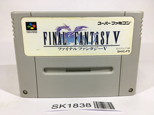 SK1838 Final Fantasy 5 V SNES Super Famicom Japan