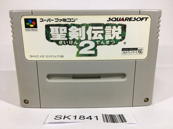 SK1841 Seiken Densetsu 2 Secret of Mana SNES Super Famicom Japan