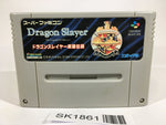 SK1861 Dragon Slayer Eiyuu Densetsu SNES Super Famicom Japan