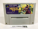SK1868 Monster Maker 3 Hikari no Majyutsushi SNES Super Famicom Japan