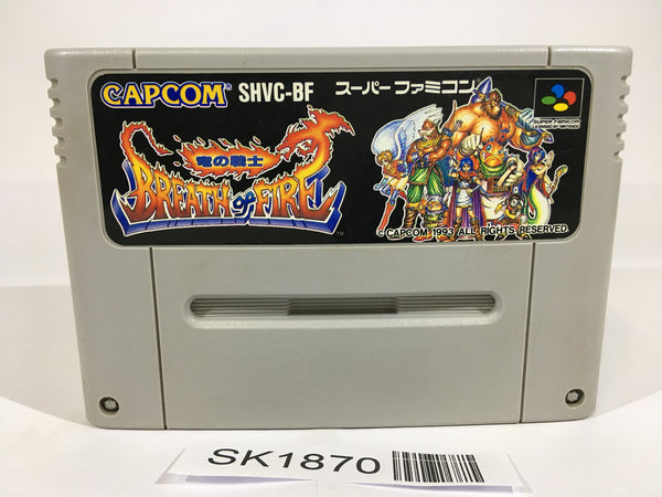 SK1870 Breath of Fire SNES Super Famicom Japan