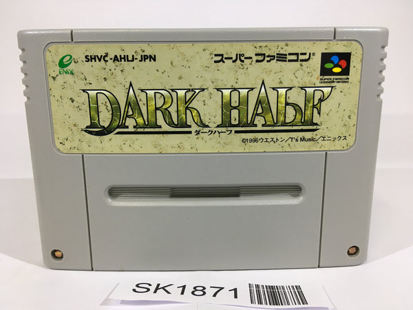 SK1871 Dark Half SNES Super Famicom Japan