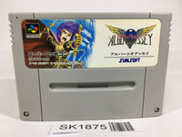 SK1875 Albert Odyssey SNES Super Famicom Japan