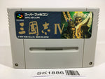 SK1886 Sangokushi 4 SNES Super Famicom Japan
