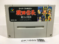 SK1889 Oda Nobunaga Haou no Gundan SNES Super Famicom Japan