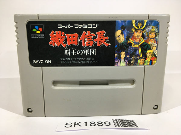SK1889 Oda Nobunaga Haou no Gundan SNES Super Famicom Japan