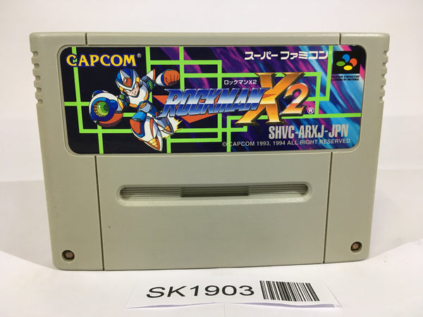 SK1903 Rockman X2 Megaman SNES Super Famicom Japan