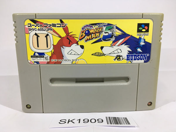 SK1909 Super Bomberman 5 SNES Super Famicom Japan