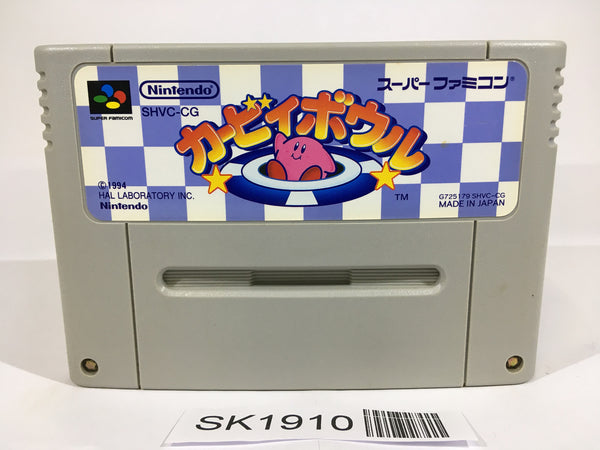 SK1910 Kirby Bowl Kirby's Dream Course SNES Super Famicom Japan