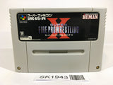 SK1943 Super Fire Pro Wrestling X SNES Super Famicom Japan