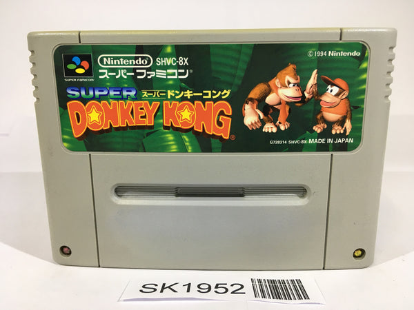 SK1952 Super Donkey Kong Country SNES Super Famicom Japan