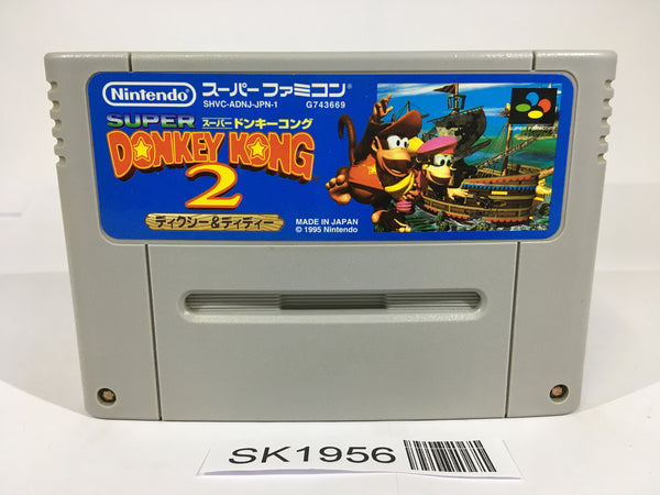 SK1956 Super Donkey Kong Country 2 SNES Super Famicom Japan