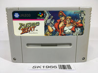SK1966 Rushing Beat Rival Turf! SNES Super Famicom Japan