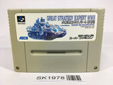 SK1978 Dai Senryaku Expert WWII War in Europe SNES Super Famicom Japan