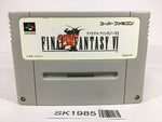 SK1985 Final Fantasy VI 6 SNES Super Famicom Japan