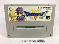 SK1989 Dragon Quest V 5 SNES Super Famicom Japan
