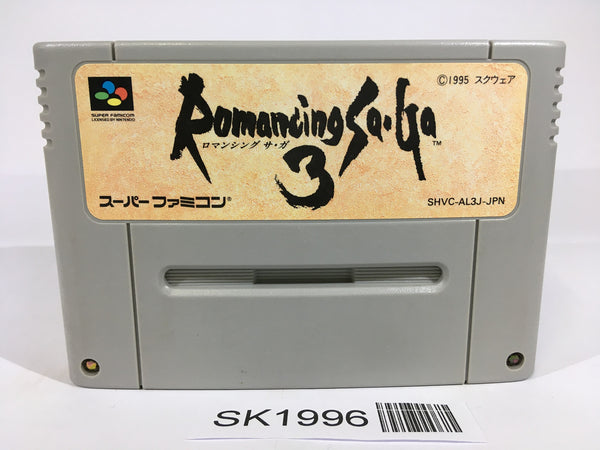 SK1996 Romancing Sa Ga 3 SNES Super Famicom Japan
