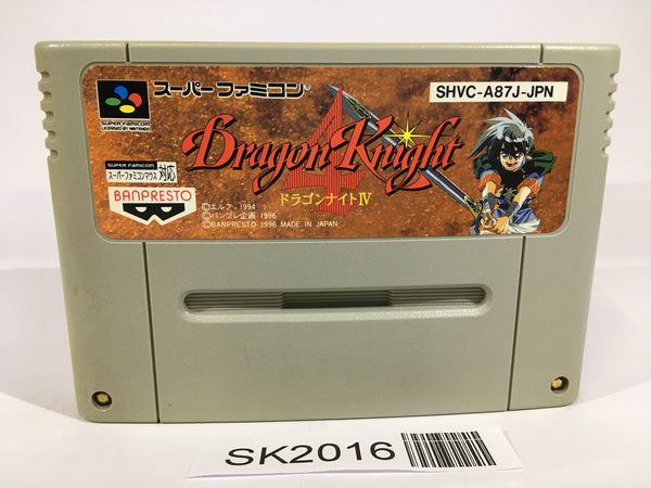 SK2016 Dragon Knight 4 SNES Super Famicom Japan