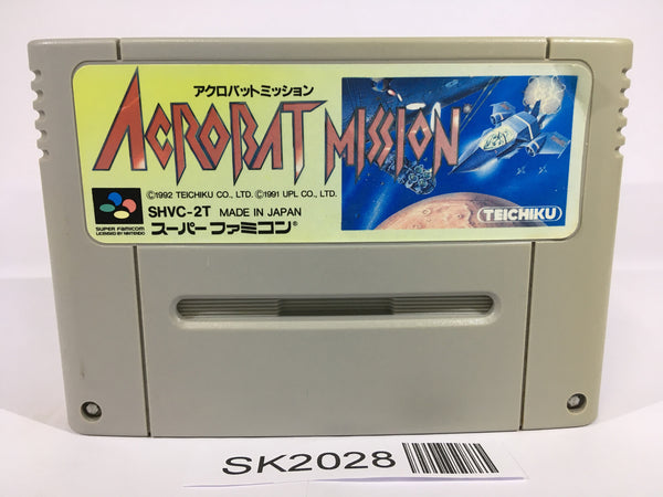 SK2028 Acrobat Mission SNES Super Famicom Japan