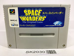 SK2030 Space Invaders The Original Game SNES Super Famicom Japan