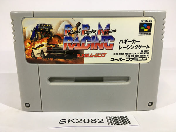 SK2082 RPM Racing Radical Psycho Machine SNES Super Famicom Japan